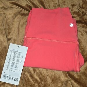 NWT Lululemon Align HR Pant 25" PLBR Pale Rasberry Size 6
